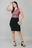 Sleeveless Pink Top